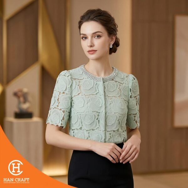 Pakaian Wanita Pastel Bloom Outer