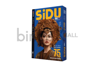 SIDU Kertas HVS F4 75 GSM 1 rim 500 lembar putih cerah anti macet kualitas stabil untuk print fotokopi dan administrasi kantor