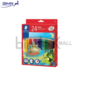 Staedtler Luna pensil warna isi 24 warna cerah dalam box