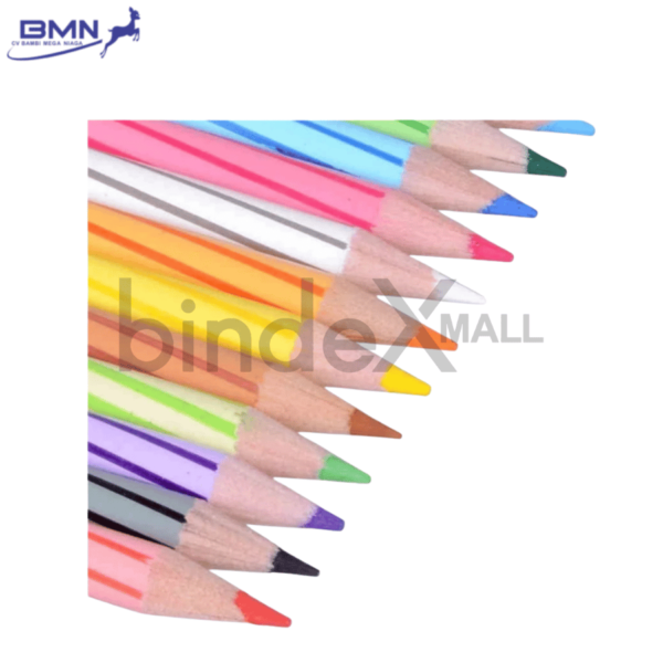 Beragam warna Staedtler Luna pensil warna dalam box