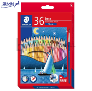 Staedtler Luna pensil warna isi 36 warna cerah dalam box