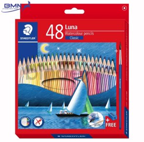 Staedtler Luna pensil warna isi 48 warna lengkap dalam box