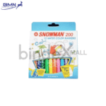 Spidol Warna Snowman WC200 12 Water Color Markers bigger tip child safe water based washable non-toxic untuk mewarnai anak