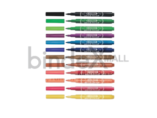 Spidol Snowman WC200 12 Water Color Markers bigger tip child safe water based washable non-toxic untuk mewarnai anak