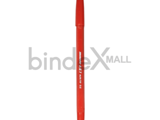 Pulpen Standard AE7 merah Alfa Tip 0.5mm tinta lancar merek bolpen nomor satu Indonesia garansi macet