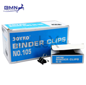 Joyko Binder Clip No.105 Penjepit Kertas Kecil Hitam Original