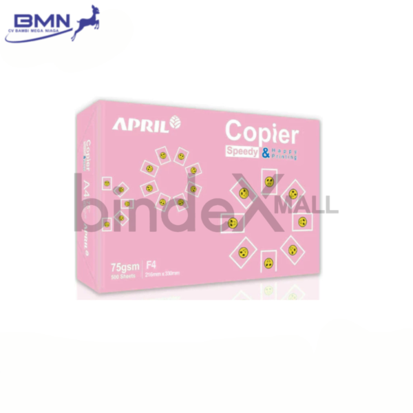 Kertas HVS F4 Folio Copier 75 GSM 1 Rim 500 Lembar Putih Cerah Anti Macet Keputihan Tinggi Hasil Cetak Profesional Original