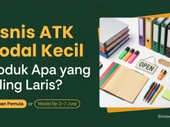 Panduan memulai bisnis ATK modal kecil dengan produk alat tulis kantor paling laris untuk reseller pemula