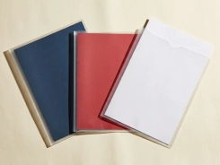 Plastik dokumen PP pocket sheet protector Bambi Bindex Benex ukuran A4 dan Folio untuk ordner kantor