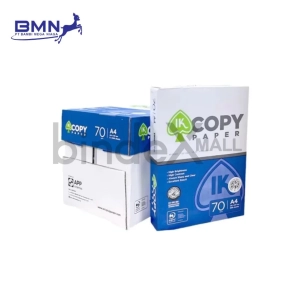 IK Copy Paper Kertas HVS A4 70 GSM 1 Rim 500 Lembar Ekonomis Original