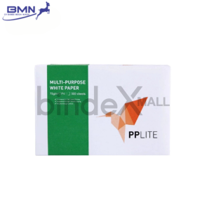 Kertas HVS F4 Folio 75 GSM PP Lite APRIL Copier 1 Rim 500 Lembar Putih Multifungsi Print Fotokopi Bersertifikat ISO Original