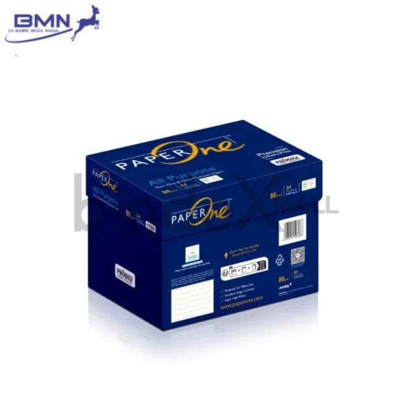 Kertas HVS A3 Paper One 80 GSM 1 Rim 500 Lembar Ekstra Tebal Premium Anti Macet Duplex HD ProDigi Original