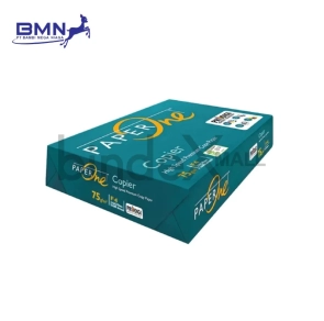 Kertas HVS F4 Paper One 75 GSM 1 Rim 500 Lembar ProDigi Premium Anti Macet Duplex Putih Cerah PEFC Original