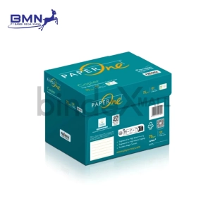 Kertas HVS quarto 75 gsm permukaan halus anti macet untuk printer dan fotokopi