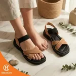 Cross Strap Women's Back Strap Sandals - Gambar 3