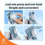 Adjustable Twist Lock Dog Boots - Gambar 4