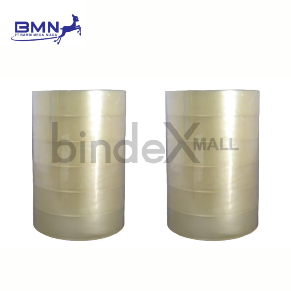 Lakban Bening 1 Inch Isolasi Transparan 1 Slop Perekat Kuat Original