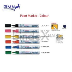 Snowman Paint Marker Spidol Cat Permanen All Surface 12 Warna Original
