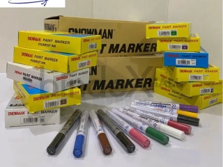 Snowman Paint Marker Spidol Cat Permanen All Surface 12 Warna Original