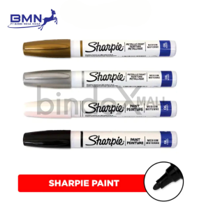 Sharpie Paint Marker Medium Tip Cat Permanen Tahan Air All Surface Original