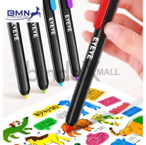 Eyeye Acrylic Marker Clicker DM116 Set 12 Warna Spidol Cat Akrilik Original