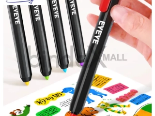 Eyeye Acrylic Marker Clicker DM116 Set 12 Warna Spidol Cat Akrilik Original