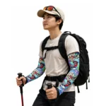 Manset Tangan Pria Comic BAM Pop Art UPF 50+ Anti UV Quick Dry Breathable Original