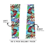 Isi 2 Pcs Manset Tangan Pria Lengan Kiri dan Kanan dalam 1 Pack