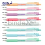 Pulpen Gel Pastel Zebra Sarasa Milky JJ15 0.5mm 8 Warna Original