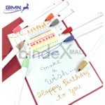 Zebra ClickArt Retractable 0.6mm Spidol Warna Fine Point 12 Warna Standard Original