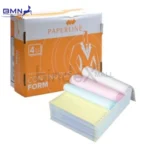 Paperline Continuous Form K4 Full 4 Ply NCR 9.5x11 Putih Pink Kuning Hijau 500 Set Original