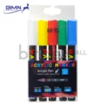 Acrylic Marker M&G Set 5 Multifungsi Tahan Air Tahan Panas Segala Permukaan Original