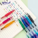 M&G R5 Pulpen Gel Retractable 0.7mm Tinta Lancar Klik Hitam Original