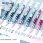 M&G Z-1 Roller Ball Pen 0.5mm Fast Dry Smooth Flow 8 Warna Original
