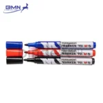 Spidol Permanen M&G Single Tip Tinta Hitam Biru Merah Waterproof Original
