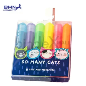 Highlighter Wangi Mini So Many Cats 6 Warna Bindexmall