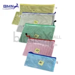Map Zipper A4 Jaring Pisces Berkualitas 5 Warna Bindexmall