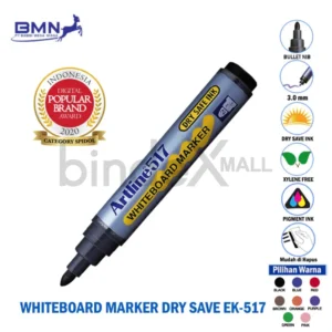 Spidol Whiteboard Dry Safe Artline EK-517 Bindexmall
