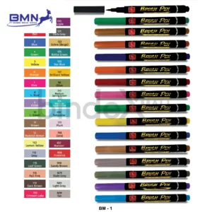 Brush Pen Snowman Part 2 Water-Based 36 Warna Bindexmall