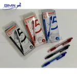 Pulpen Snowman V5 Semi Gel 0.7mm Rubber Grip Retractable 1 Lusin Isi 12 Pcs Original