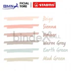 Highlighter Stabilo Boss Naturecolors Original 6 Warna - Gambar 2