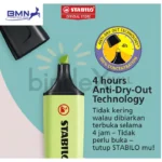 Highlighter Stabilo Boss Naturecolors Original 6 Warna - Gambar 3