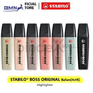 Highlighter Stabilo Boss Naturecolors 6 Warna Bindexmall