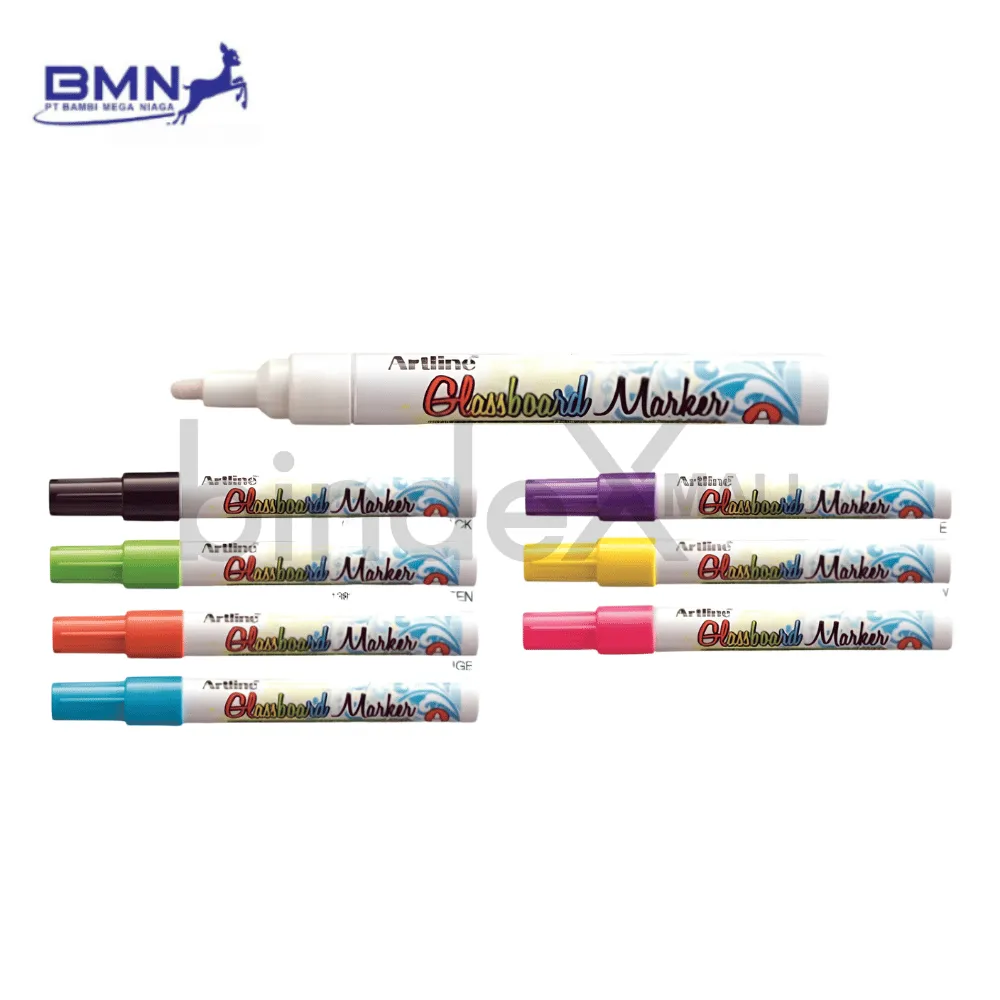 epg-4 Spidol Glassboard Artline EPG-4 8 Warna Bindexmall