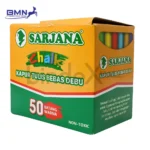 Kapur Warna Sarjana Isi 50 Pcs Per Box Bindexmall