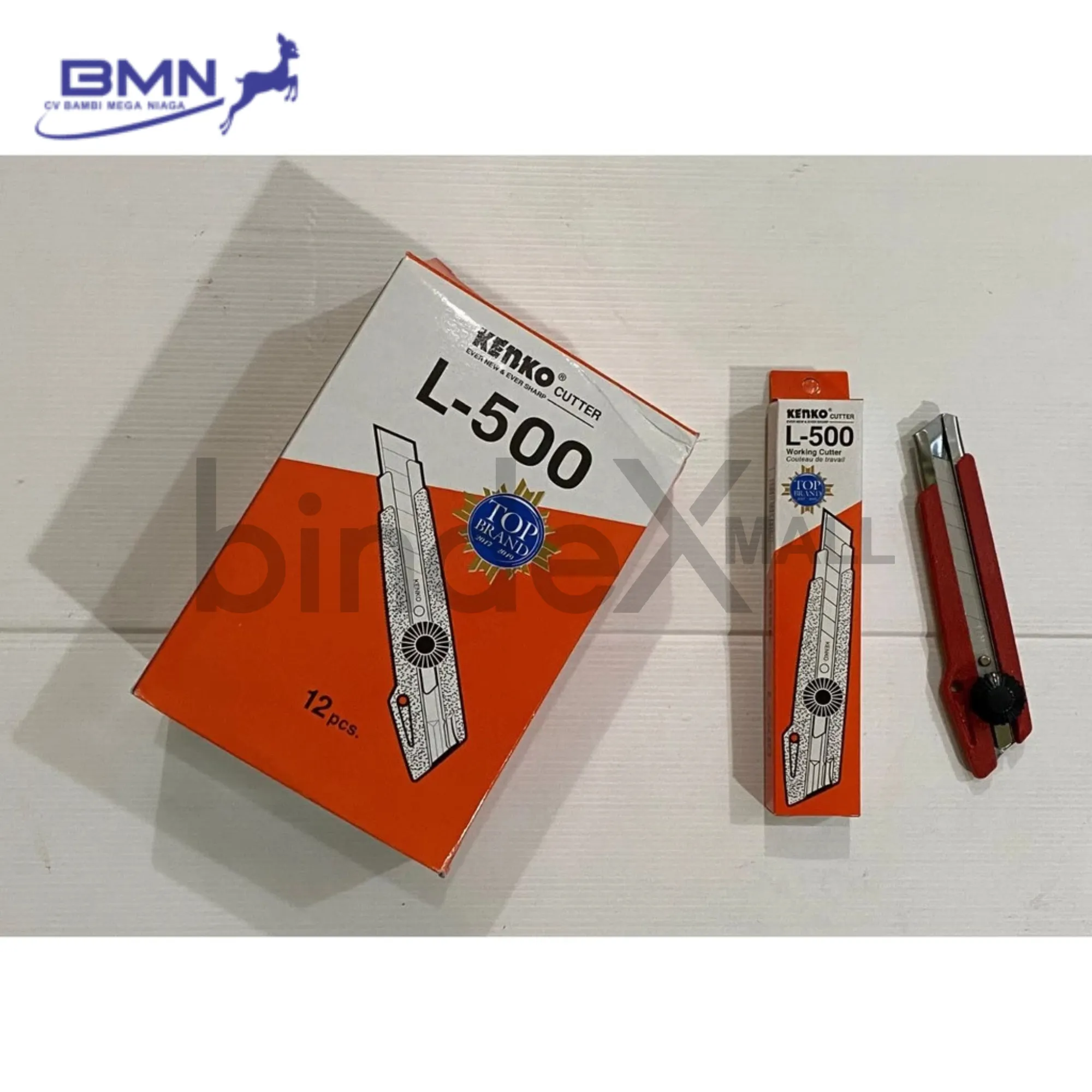 l-500 Kenko Cutter Besar L-500 18mm Steel Blade Alat Potong Kokoh Original - Gambar 1