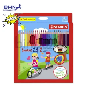 Pensil Warna Stabilo Swans 24+2 Pcs Bindexmall
