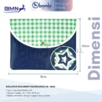 Document Holder A4 Bambi Eagle Navy Blue Edisi Terbatas - Gambar 3
