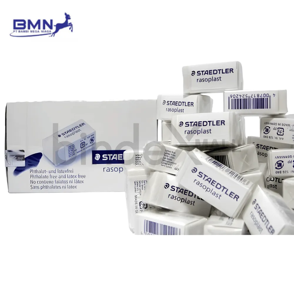 Penghapus Staedtler Rasoplast B40 Kecil Putih Phthalate Free Made in Germany Original