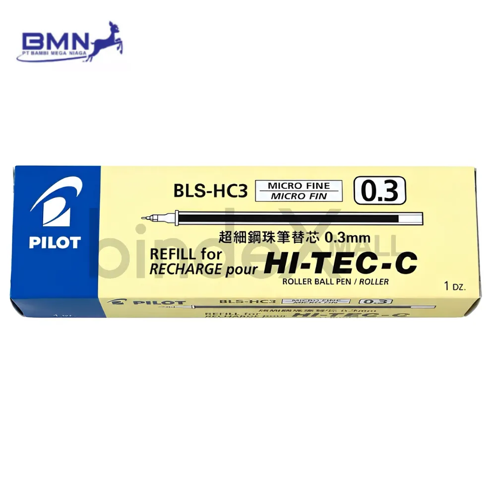 Refill Hi-Tec 0.3mm Pilot Per Lusin Bindexmall